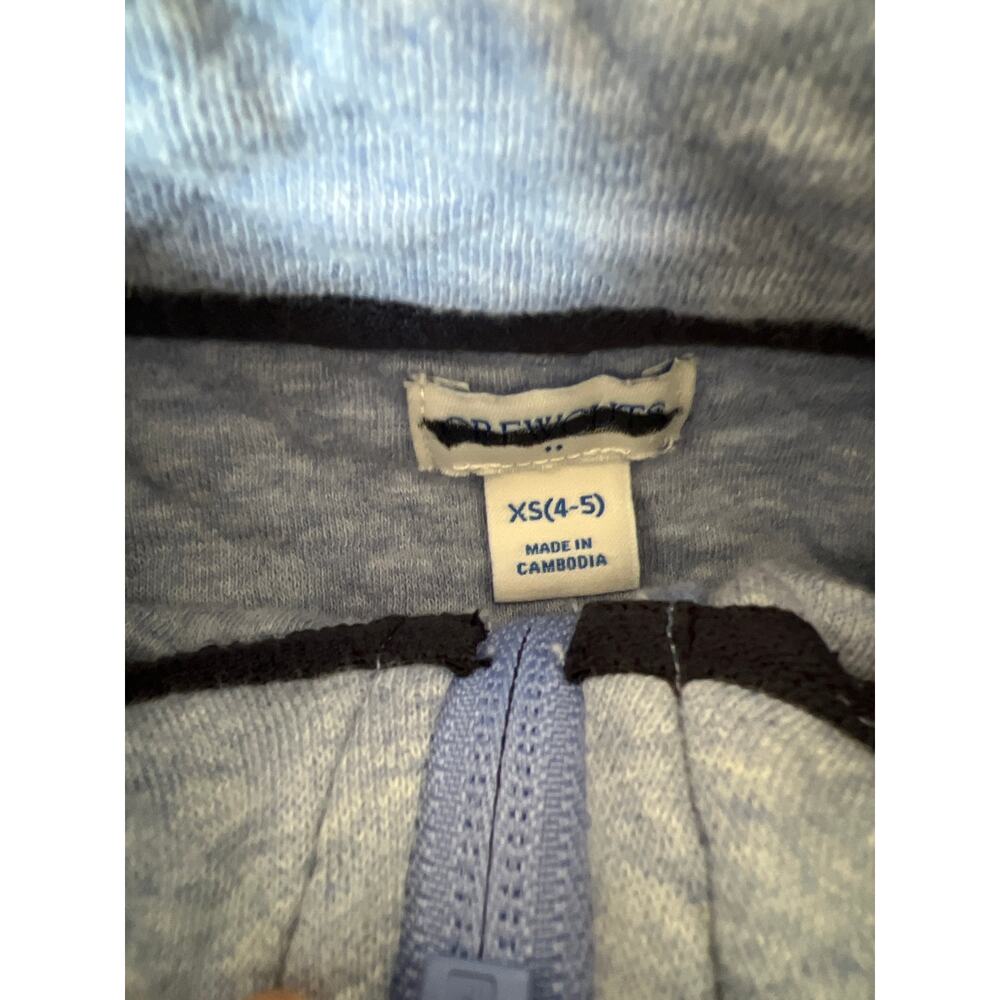 Crewcuts  Boys' colorblock quilted quarter-zip in Cream and Blue Size XS - Picture 8 of 8